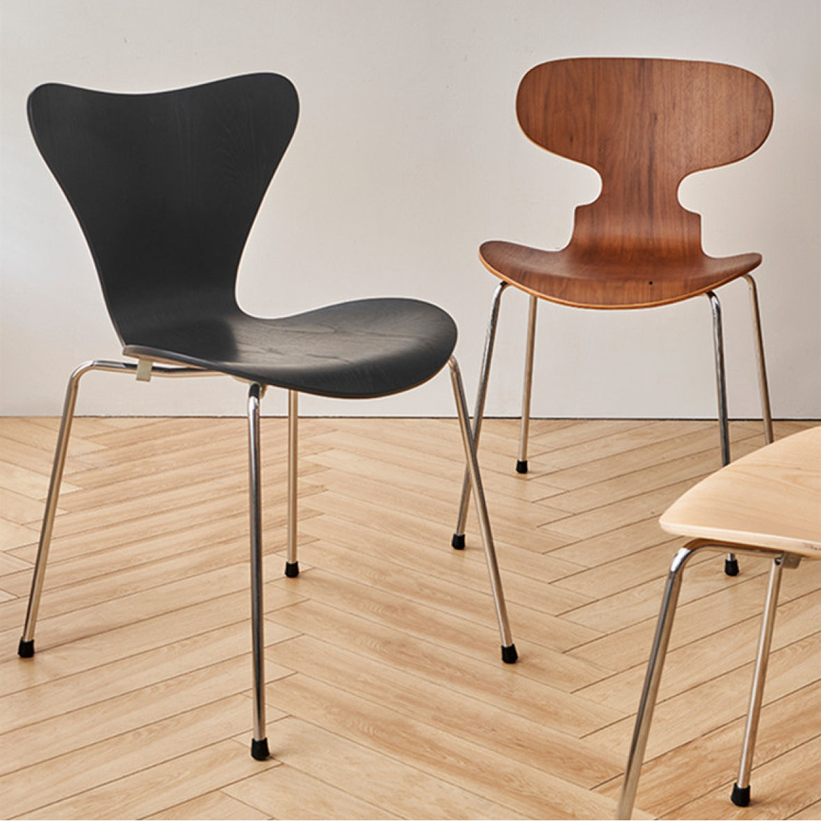 Art Wooden Ant Chair Design B