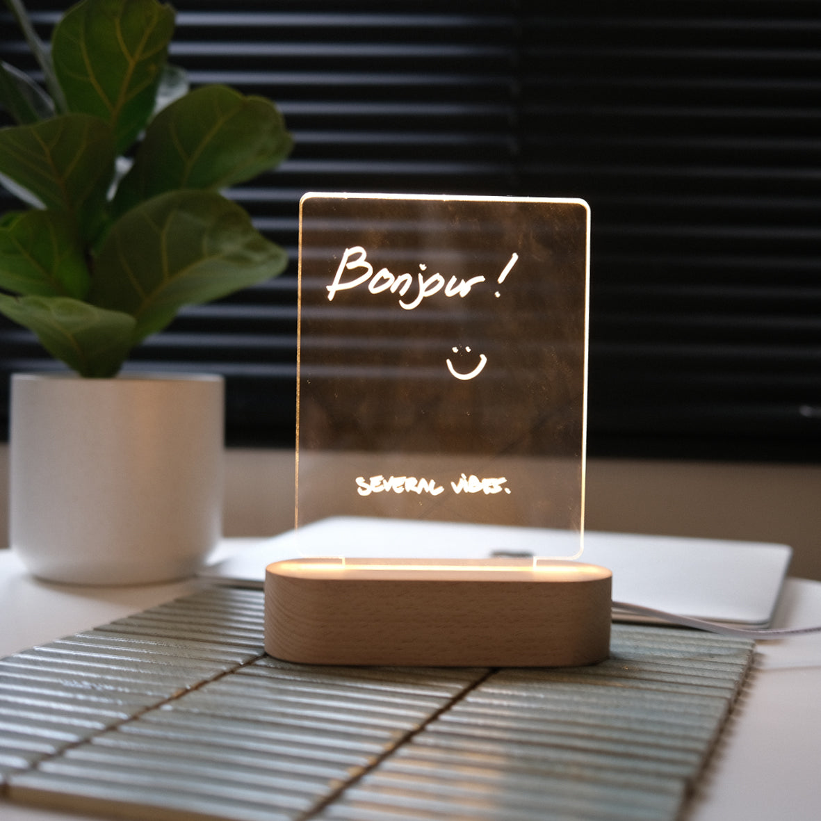 Message Note Lamp
