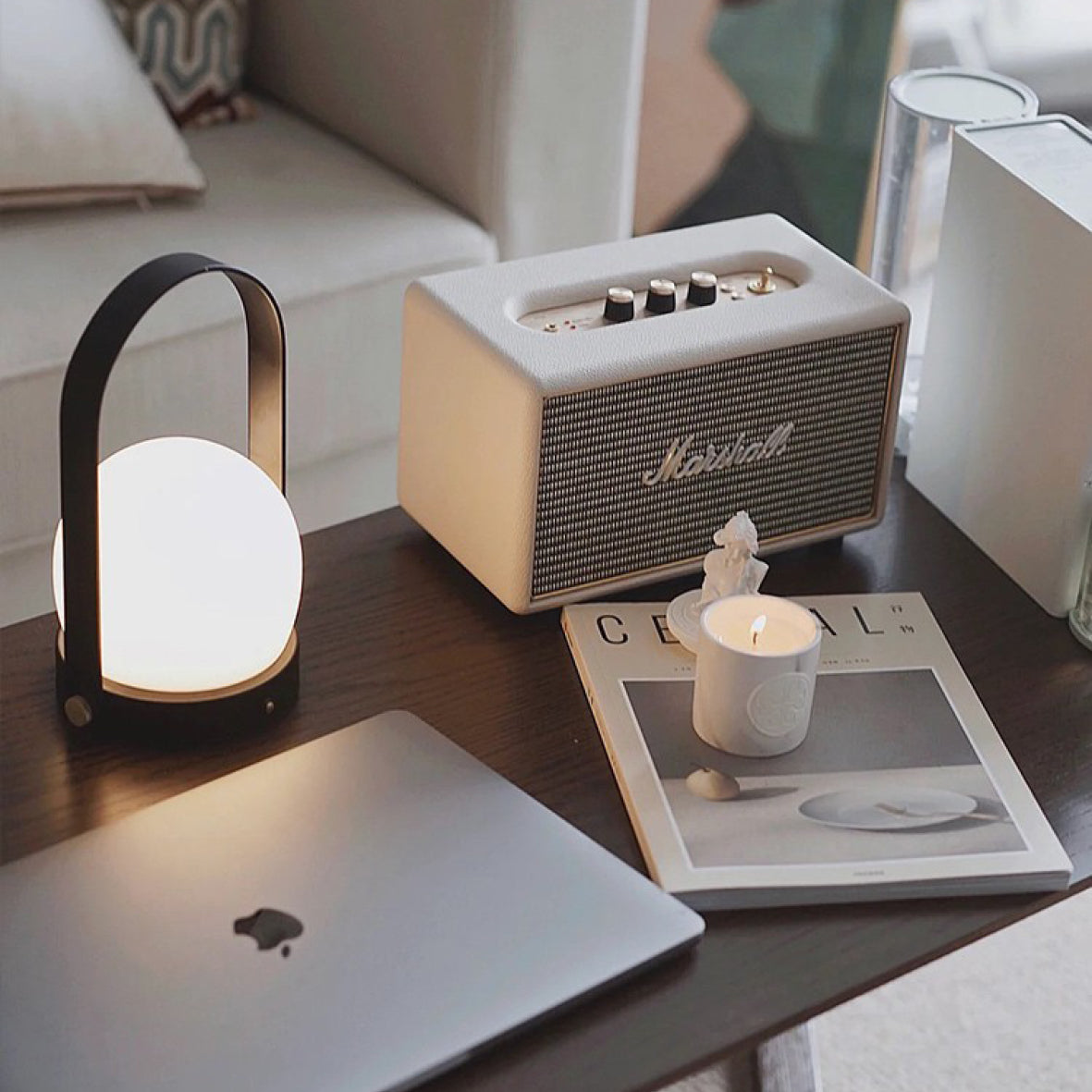 Carrie Table Lamp, Portable